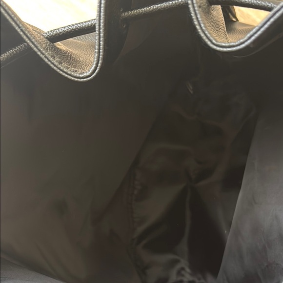 Victoria's Secret Black Backpack with Fringe - Picture 8 of 10